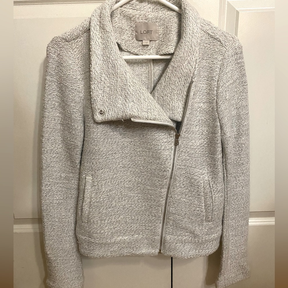 LOFT Knit Blazer Sweater